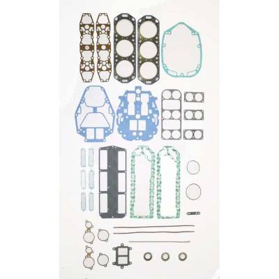 Complete Gasket Kit Compatible With 1983-1990 Mercury V6 2.4L 135-200Hp Xr4 Black Max 3.375" Bore