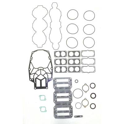 Powerhead Gasket Kit Compatible With 1995-2001 Mercury V6 225Hp 250Hp 3.0L 3.625" Bore Efi 2-Stroke