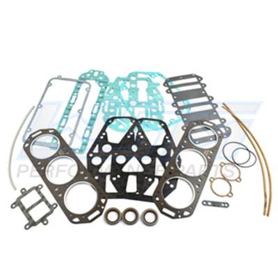 Powerhead Gasket Kit Compatible With 1991-1998 Mercury V6 2.5L 3.501" Bore Hi Performance Racing
