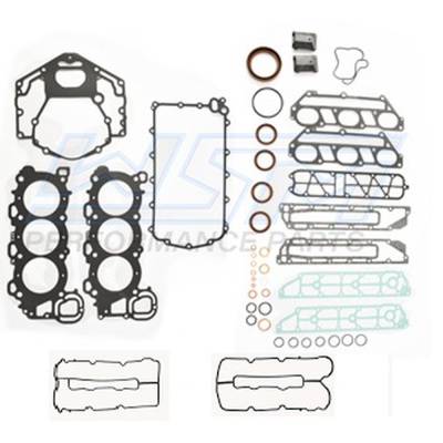Complete Gasket Kit Compatible With 2002-2021 Yamaha V6 4-Stroke 200-250Hp Outboard Motor Replaces