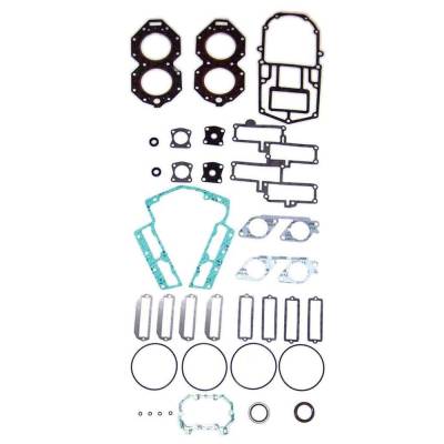 Powerhead Gasket Kit Compatible With 1985-1987 Johnson Evinrude V4 Small Bore Looper 120 140 Hp