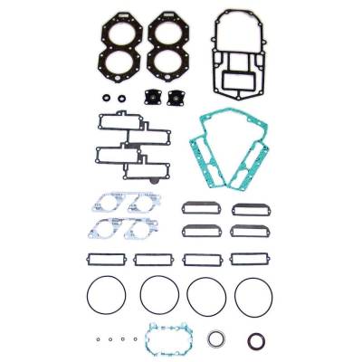 Powerhead Gasket Kit Compatible With 1988-2004 Johnson Evinrude V4 Big Bore Looper 120 125 130 140