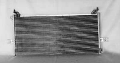 New A/C Condenser Compatible With 1998-2002 Nissan Frontier Nissan Xterra 3.3L 2.4L V6 L4 Ni3030106