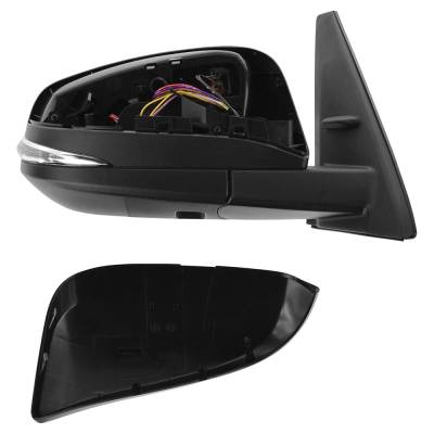 Rareelectrical - New Right Rh Passenger Power Folding Heated Signal Mirror Compatible With 2014-2022 Toyota 4Runner - Image 3