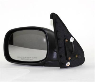 Rareelectrical - New Door Mirror Pair Compatible With Toyota 04-06 Tundra Sr5 Crew Cab Chrome Power W/ Heat To1321227 - Image 2
