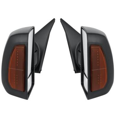 Rareelectrical - New Pair Of Mirror Compatible With Toyota Tundra Base Sr5 Limited Platinum Extended Crew Cab Pickup - Image 4