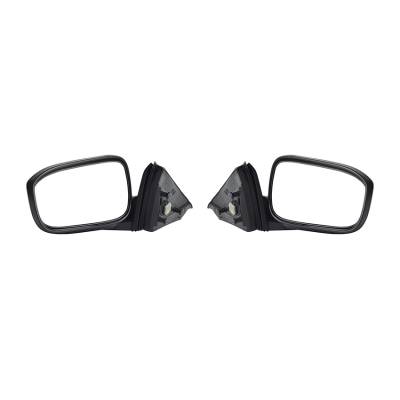 Rareelectrical - Left Driver & Right Passenger Side Door Mirror Compatible With 2003-2007 Honda Accord Power Manual - Image 2