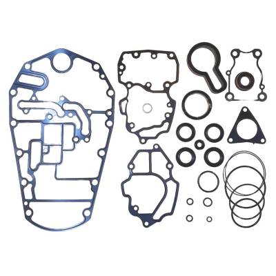Lower Unit Gearcase Seal Kit Compatible With 2013-2022 Yamaha 50-60Hp 4-Cyl 4-Stroke Outboard Marine