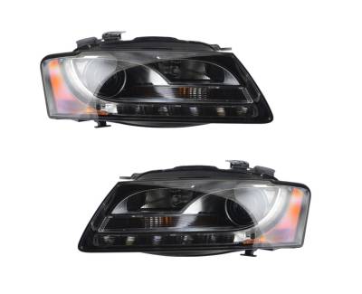 New OEM Valeo Xenon Headlight Pair Compatible With Audi S5 2008-12 A5 10-12 Au2503164 8T0941030aq