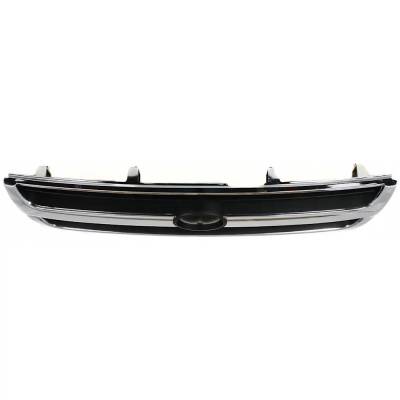 Rareelectrical - Chrome Shell Grille Assembly Compatible With 1997-2000 Toyota Tacoma Dlx 2.4L (97-00) Dlx 2.7L - Image 6