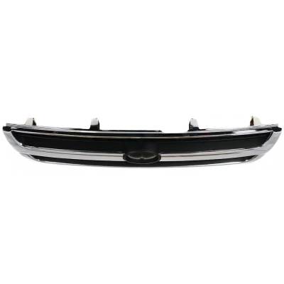Rareelectrical - Chrome Shell Grille Assembly Compatible With 1997-2000 Toyota Tacoma Dlx 2.7L (97-00) Dlx 3.4L - Image 5