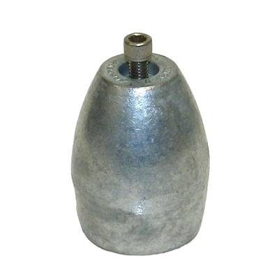 Propeller Drive Zinc Anode Compatible With Inboard Sterndrive Outboard I/O Propeller Shaft Drive