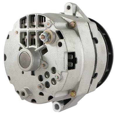 Rareelectrical - New 12Si Alternator 78 Amp 12 Volt External Fan 3-Wire Compatible With John Deere Marine 4039Dfm - Image 2