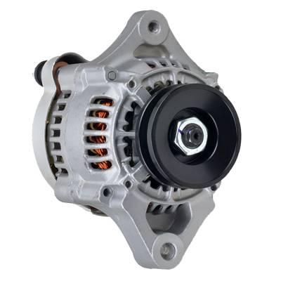 Alternator 12V 55 Amp Ultra Mini Nippondenso 1-Wire Compatible With Street Rod Hot Rod Race Car Show