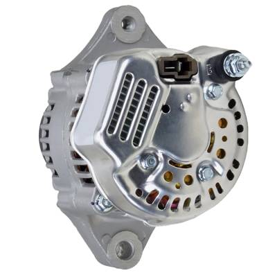 Rareelectrical - Alternator 12V 55 Amp Ultra Mini Nippondenso 1-Wire Compatible With Street Rod Hot Rod Race Car Show - Image 2