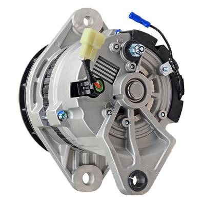 Rareelectrical - New 24V 45 Amp Alternator Compatible With Clark Daewoo Doosan Hyster Forklift Industrial 24 Volt - Image 2