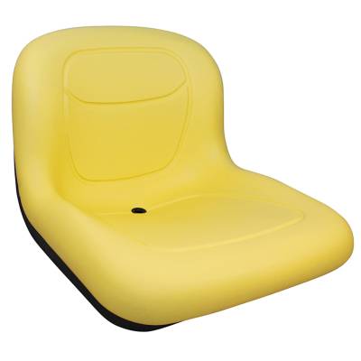 Yellow Seat Compatible With John Deere 240 245 260 265 285 320 F510 F525 Gx70 Gx75 Gx95 Srx75 Srx95