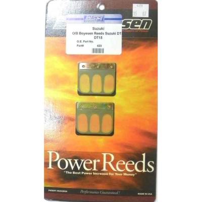 Marine Reed Valve Compatible With 1980-1997 Suzuki Dt15 15Hp 2-Cyl 2.124" Bore 2-Stroke Outboard
