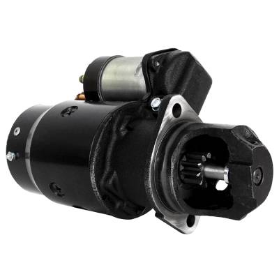 Rareelectrical - New 12V 10T Starter Motor Compatible With John Deere Combine 90 Cotton Picker 499 1109576 - Image 2