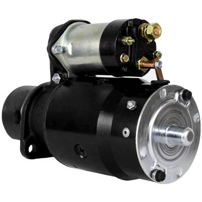 Rareelectrical - New 12V 10T Starter Motor Compatible With John Deere Combine 111 3300 40 45 55 6600 Ar91813 - Image 1