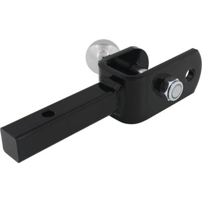 Rareelectrical - 1-1/4 In Atv Utv Hitch Ball Mount Ez Hitch Receiver 2 Inch Chrome Ball Powder Coated Compatible With - Image 5