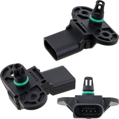 Rareelectrical - Manifold Absolute Pressure Sensor Compatible With Volkswagen Eos 3.2 3.2L V6 2007 Eos Vr6 3.2L V6 - Image 3