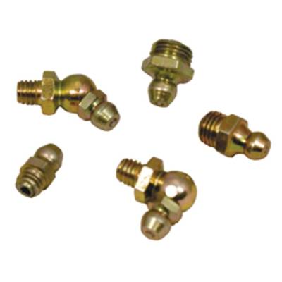 Rareelectrical - Grease Fitting Kit Compatible With Metric Thread Tractor Mower Equipment Repair Maintenance Shop - Image 2