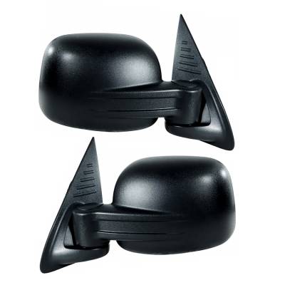 Rareelectrical - New Left Driver & Right Passenger Side Door Mirror Fits 2002-2007 Jeep Liberty Power Manual Folding - Image 2