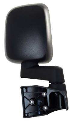 Rareelectrical - New Premium Right Passenger Side Door Mirror Compatible With 2003-2006 Jeep Wrangler Ch1321259 - Image 2