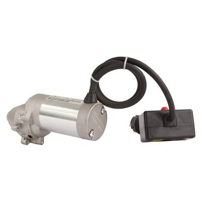 Rareelectrical - 230V Ac Snow Blower Starter Motor Compatible With Toro Lct Engine 17 Teeth Ccw Pmdd European 230V - Image 2