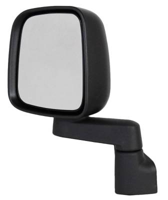 New Side Mirror Assembly Left Driver Side Compatible With 2003-2006 Jeep Wrangler OEM No 55395061Ad
