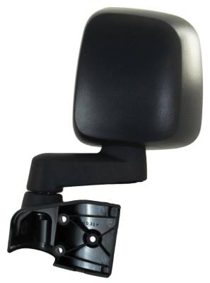 Rareelectrical - New Side Mirror Assembly Left Driver Side Compatible With 2003-2006 Jeep Wrangler OEM No 55395061Ad - Image 2