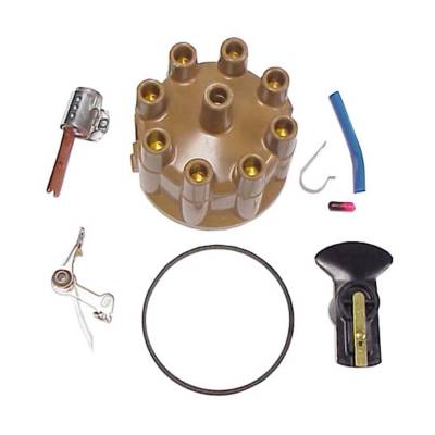 Ignition Tune Up Kit Compatible With Mercruiser Prestolite Sterndrive Engine Cap Rotor Points