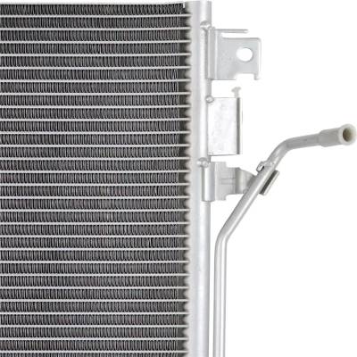 Rareelectrical - A/C Condenser Compatible With 2007-2008 Dodge Nitro Se Sxt Slt 3.7L 4.0L V6 Without Transmission Oil - Image 3