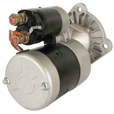 Rareelectrical - New Starter Motor Compatible With 1980-2015 Valtra Valmet 6000 Tractor Sisu 44Dt 4-Cyl 4.4L Diesel - Image 2
