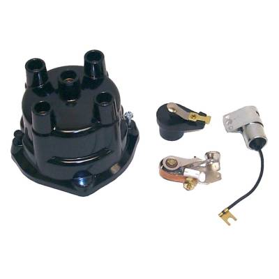 Distributor Cap Rotor Tune Up Kit 1990-2002 Compatible With Mercruiser Omc Volvo 4-Cyl 3.0L