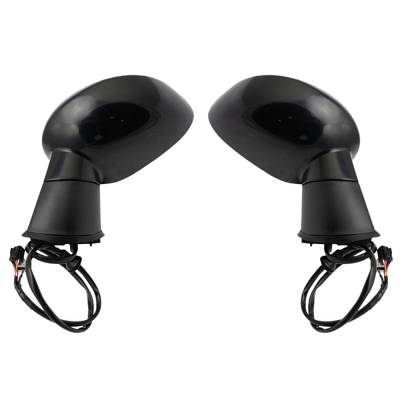 Rareelectrical - New Pair Mirror Compatible With Dodge Challenger Srt 392 Hellcat Sxt R/T Black Line Scat Pack Sxt - Image 2