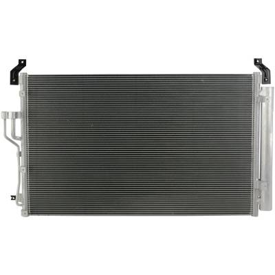 Rareelectrical - A/C Condenser Compatible With 2007-2012 Hyundai Veracruz Gls Limited 3.8L V6 Parallel Flow Aluminum - Image 2