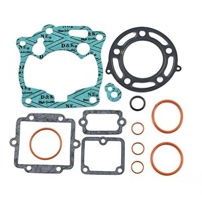 Gasket Kit Compatible With 1995-1997 Kawasaki Kx125 124Cc 2-Stroke Liquid-Cooled Motocross 54Mm Bore