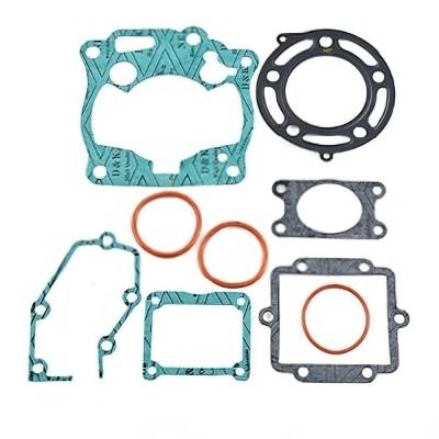 Gasket Kit Compatible With 1998-2000 Kawasaki Kx125 124Cc 2-Stroke Liquid-Cooled Motocross 54Mm Bore