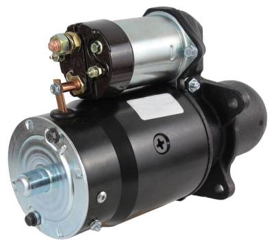 Rareelectrical - New Starter Motor Compatible With Caterpillar 1972-1992 V100 V120 V140 Lift Truck Hyster Compactor - Image 2