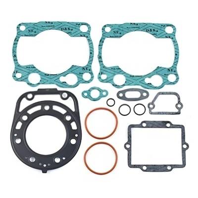 Gasket Kit Compatible With 1990-1991 Kawasaki Kx250 249Cc 2-Stroke Liquid-Cooled Motocross Dirt Bike
