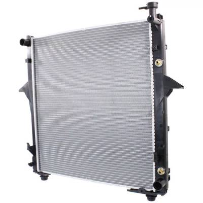 Rareelectrical - Engine Radiator Compatible With 2007-2009 Kia Sorento 2.4L 3.3L I4 Theta Lambda 242Hp Replaces 2962 - Image 2