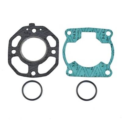 Gasket Kit Compatible With 1986-1987 Kawasaki Kx80 79Cc 2-Stroke Liquid-Cooled Motocross Motorcycle