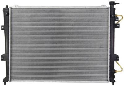 Rareelectrical - New Radiator Assembly Compatible With Kia 07-09 Rondo 2.7L V6 2656Cc Ki3010131 25310 1D120 3408 - Image 2