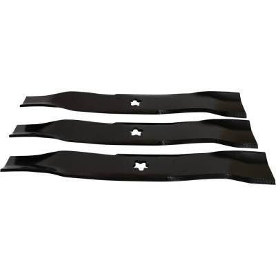 Rareelectrical - Mulching Blade 16-5/8 In 5 Pt Star 2-1/2 Wide Compatible With Husqvarna Yth2148 Yth2748 Gth2248 - Image 5