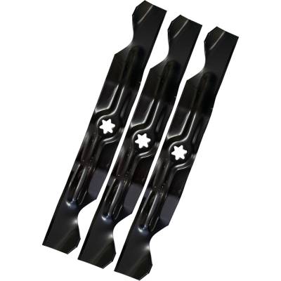 Rareelectrical - Mulching Blade 17-7/8 In 6 Pt Star 0.149 Thick Compatible With Cub Cadet Xt1 Lt50 Xt2 Lx50 Troy-Bilt - Image 4