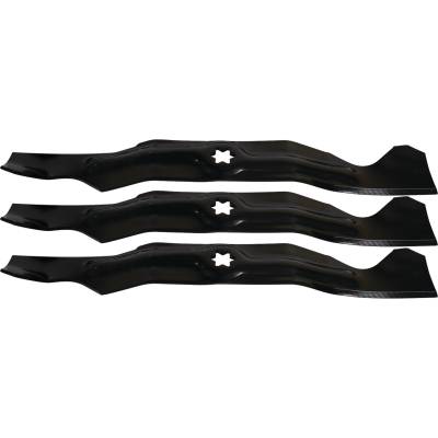 Rareelectrical - Mulching Blade 17-7/8 In 6 Pt Star Compatible With Mtd Cub Cadet Ltx1050kh Troy-Bilt Mustang 50 - Image 7
