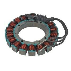 New 12 Volt 38 Amp Stator Compatible With Harley Davidson Big Twin Softail Dyna 30017-01 3001701