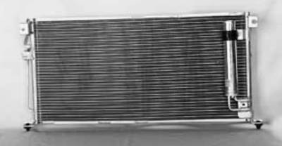 New A/C Condenser Compatible With 2004-2007 Mitsubishi Lancer 2.0L L4 Mi3030167 Mn151100 P40453